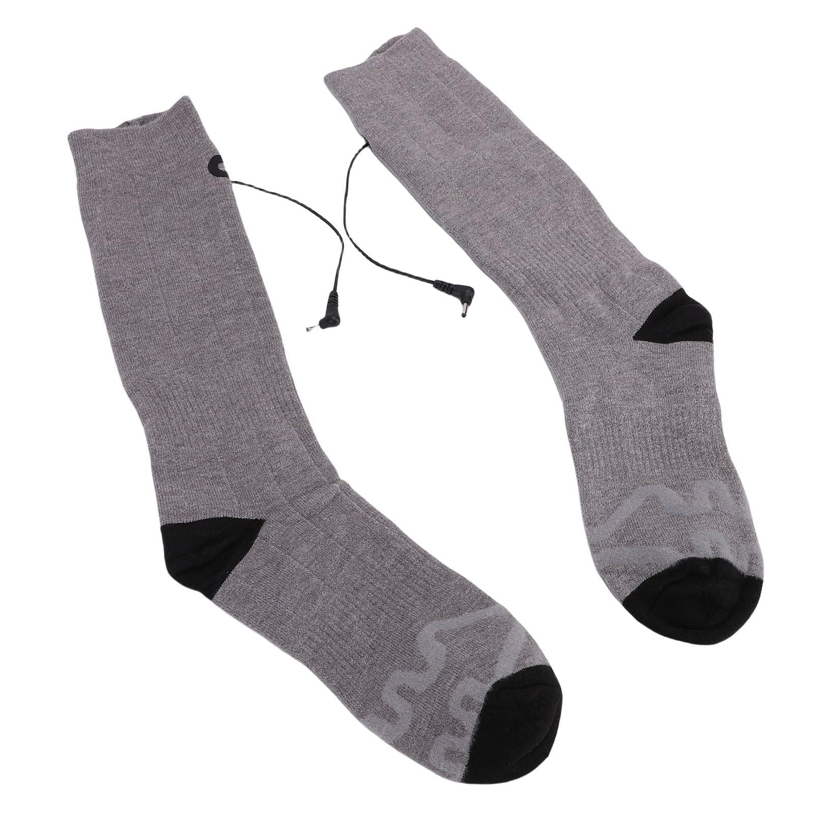 Calcetines Térmicos, Calentadores de Pies Eléctricos Lavables Recargables, Calcetines Térmicos de Invierno con 3 Niveles de Temperatura y 2 Baterías de 4000 MAh, Ideales para Acampar, Pescar,