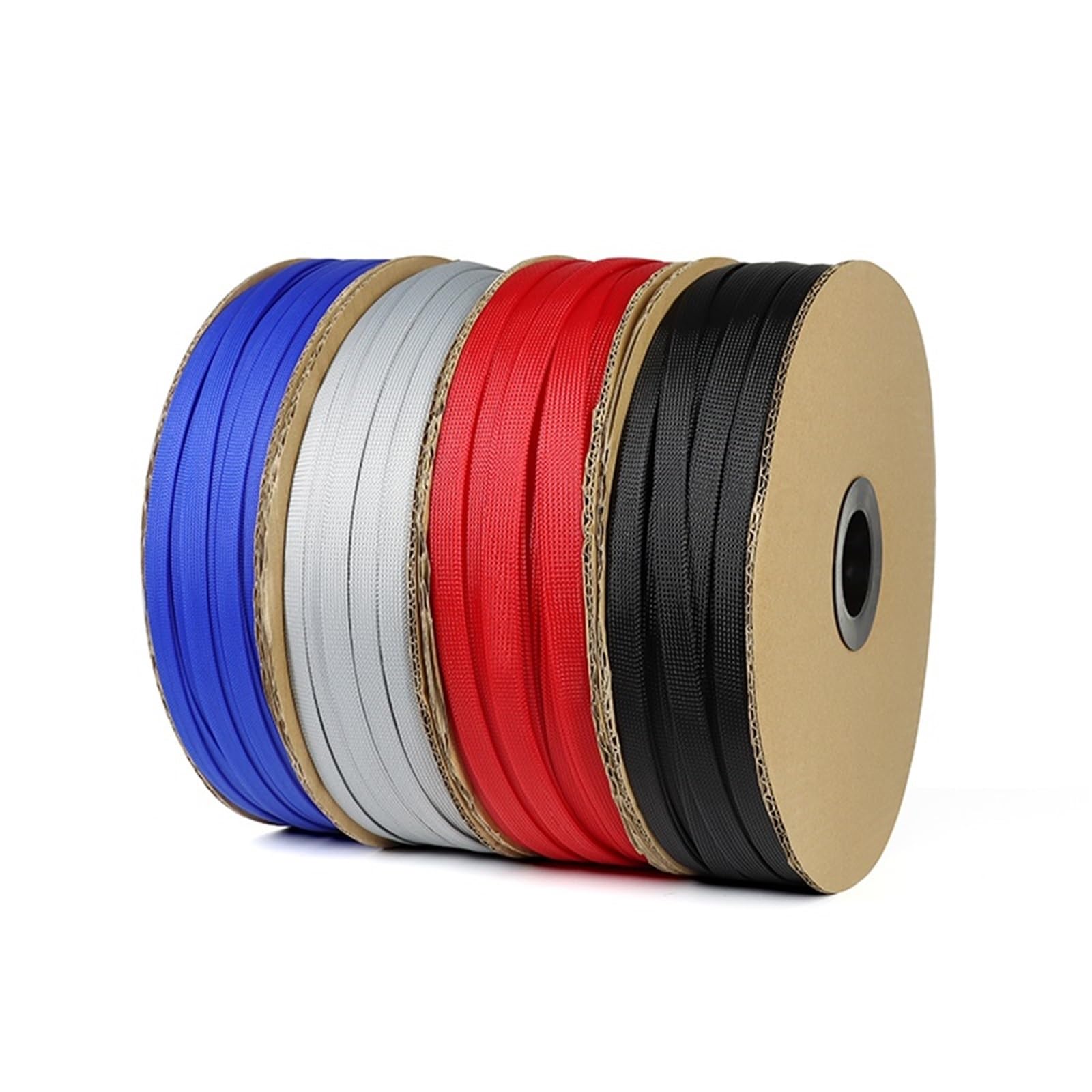 Funda Cables Electricos Funda Trenzada aislada, Funda de Alambre expandible Ajustada 2mm - 50mm, Tubo Malla Nailon ignífugo(A,30.0mm,10 Meters)