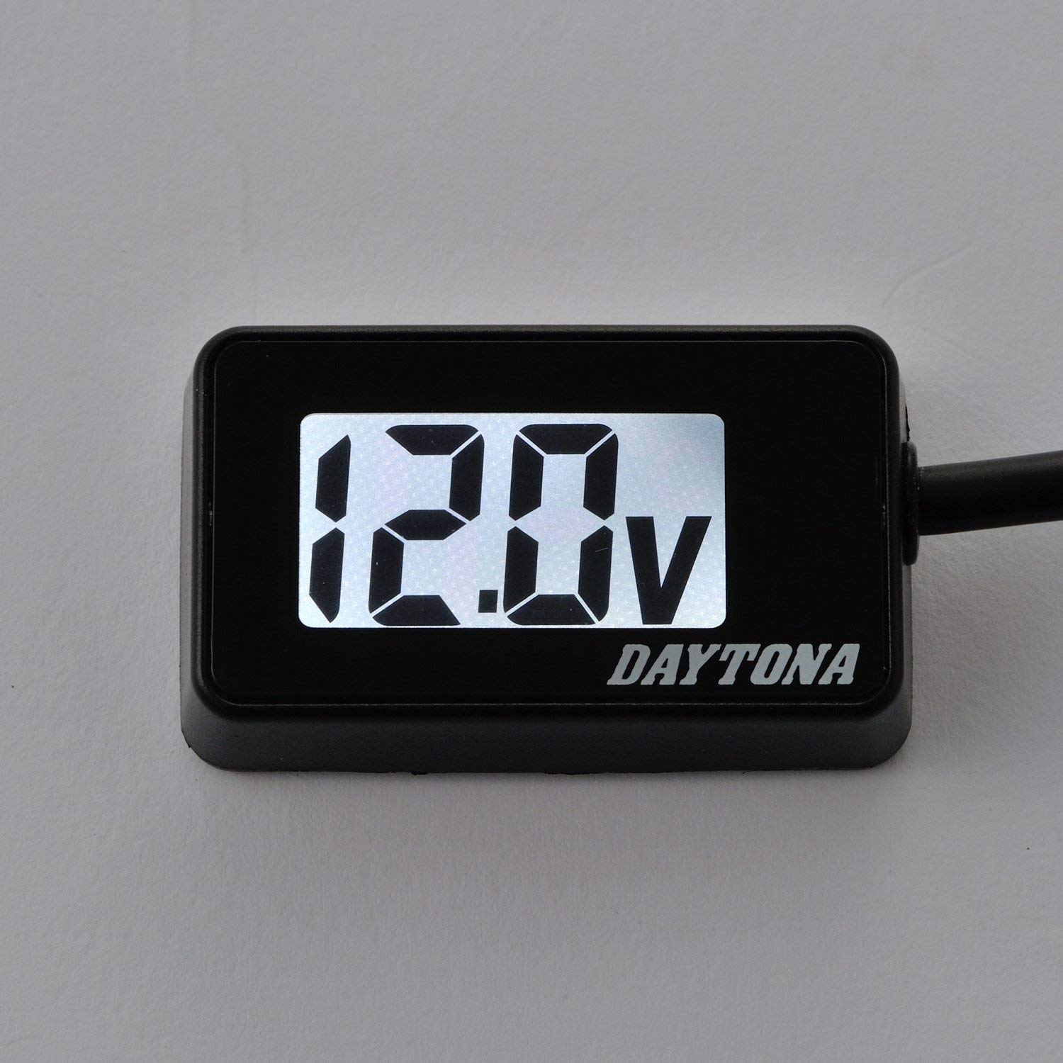 DAYTONA Voltmetro compatto per moto, DC7.5-18V