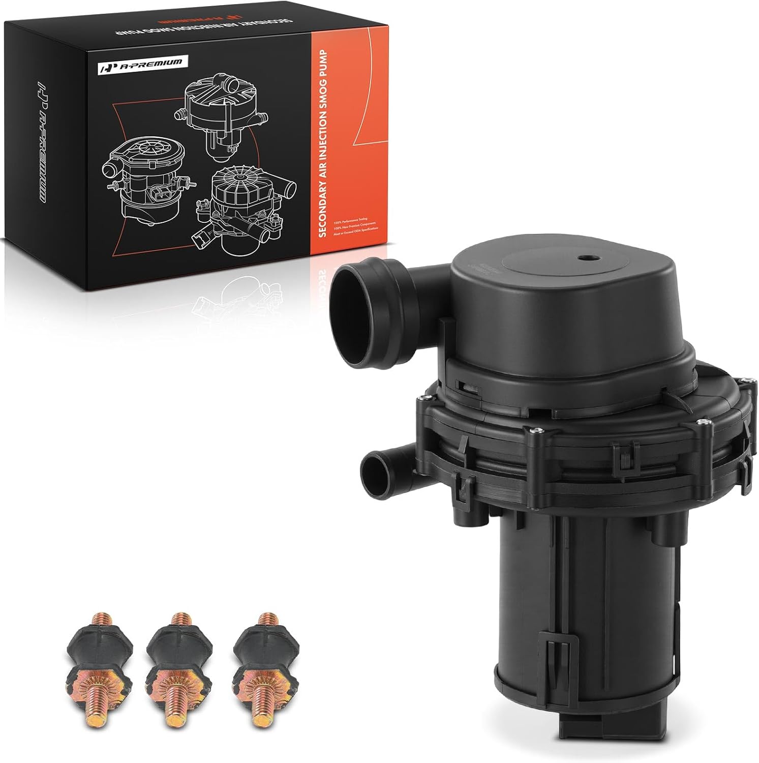 A-Premium Secondary Air Injection Smog Pump Compatible with 1997 1998 1999 2000 BMW E36 Series Z3