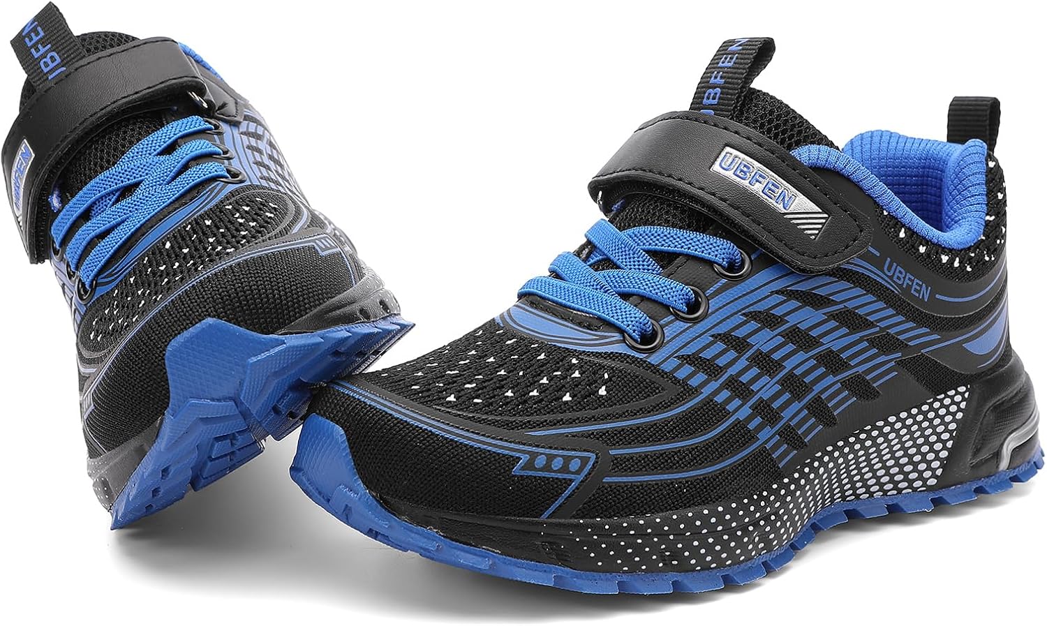 UBFEN Kids Sneakers Boys Girls Tennis Shoes for Running Athletic Walking Gym Sports Lightweight Breathable
