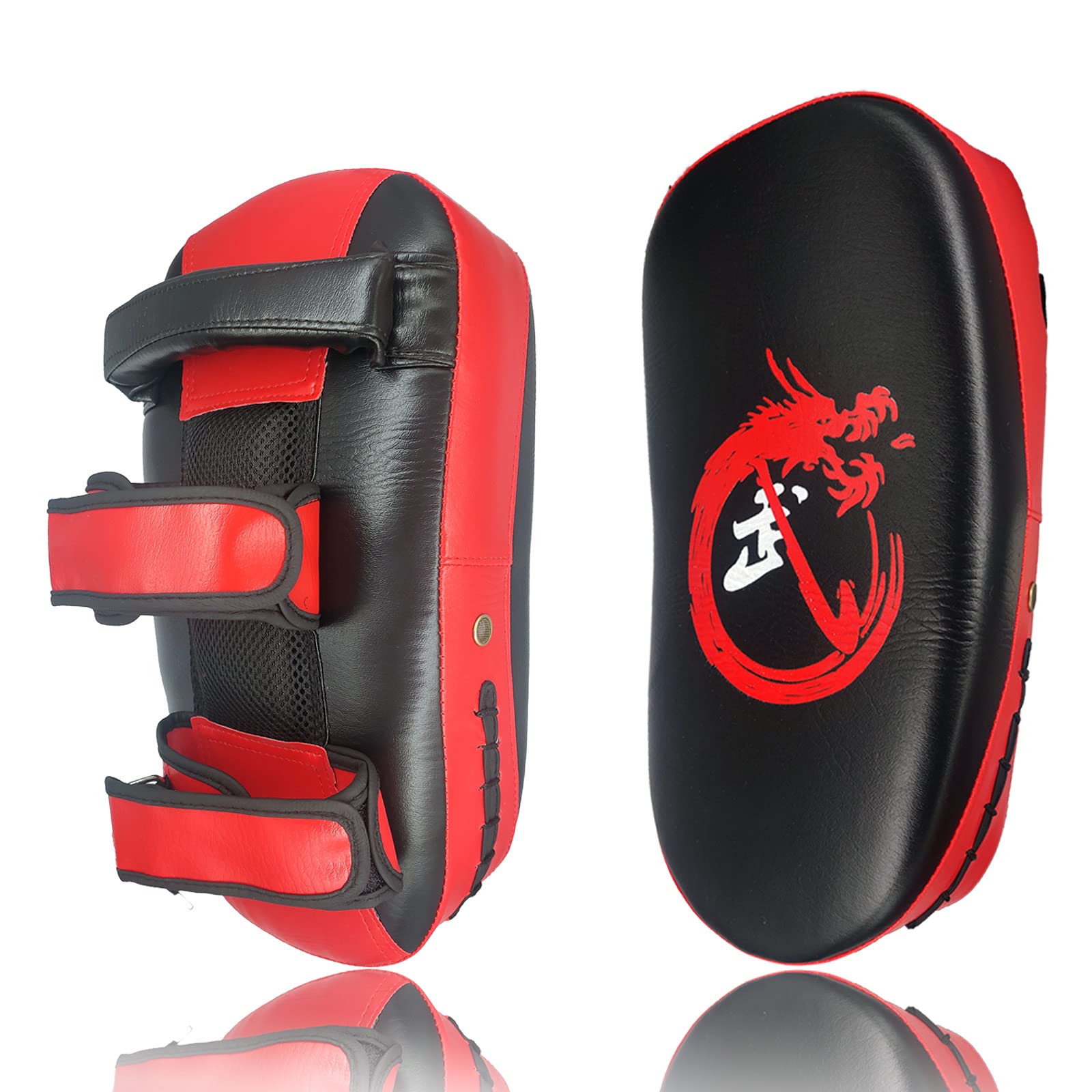 Buy 1 Pad Taekwondo Kick Pad, Feizeo Curved Kickboxing Training Pads