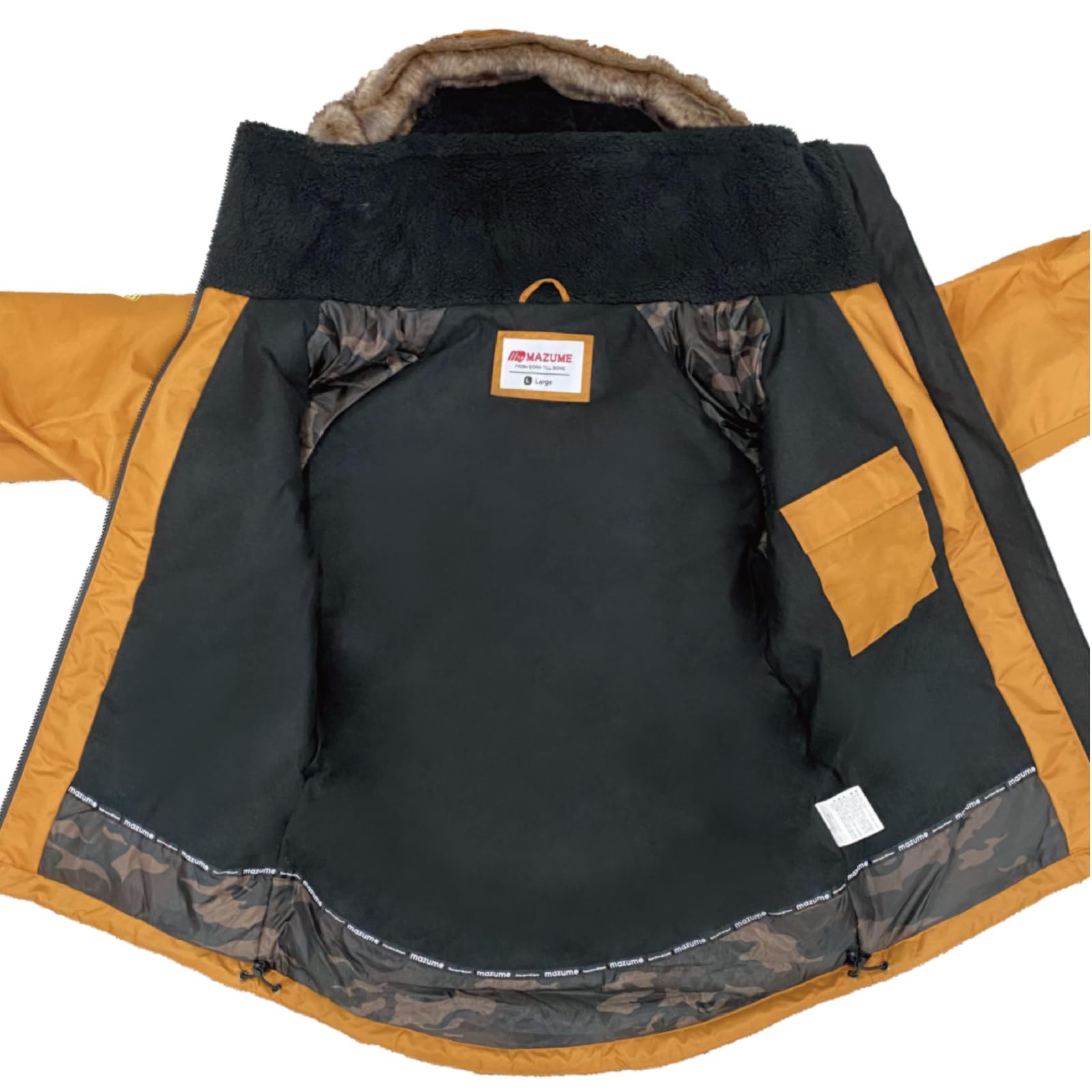 Amazon | mazume CONTACT ALL WEATHER SUIT CUSTOM MZFW-737-08 タン