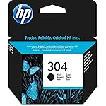 HP N9K06AE 304 Original Ink Cartridge, Black, (Pack of 1)