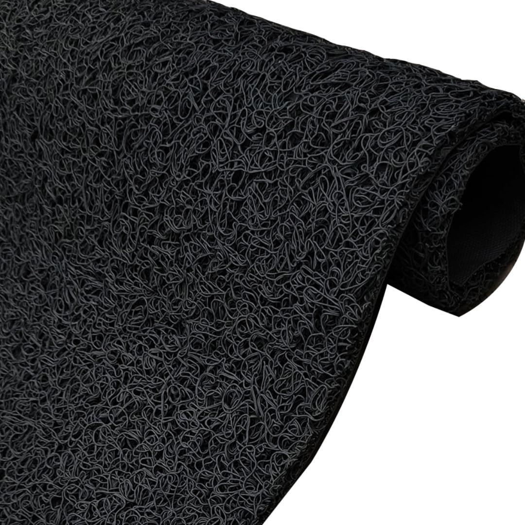 Purav Light Anti-Skid Non-Slip Waterproof Rubber Door Mat for Outdoor Home Entrance Mats (16x24 Inch, Black)-picture-29