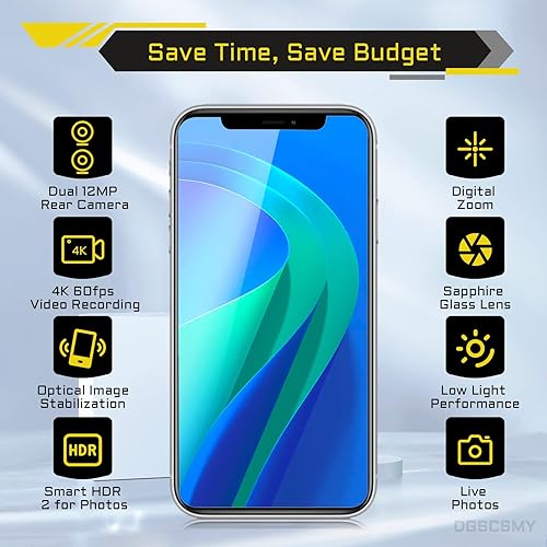 Miniatura 5 de Para iPhone 11 Reemplazo de cámara trasera OEM Modele 12MP Principal Lente Trasera Piezas con Lente Ultra Wide OIS HDR Fotos 4K Video Flex Cable Fix