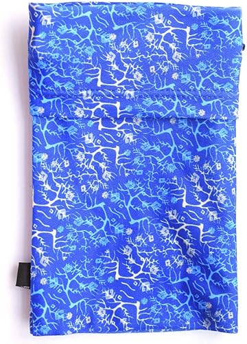 Miniatura 7 de Muñequera con 2 bolsillos, cartera, para teléfono celular, para tobillo, banda de sudor, para brazo, bolsa oculta, para viajar, correr, Azul