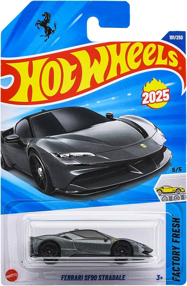 Amazon | ホットウィール(Hot Wheels) ベーシックカー フェラーリ SF90
