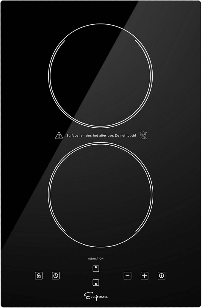 Empava Electric Stove Induction Cooktop Vertical with 2