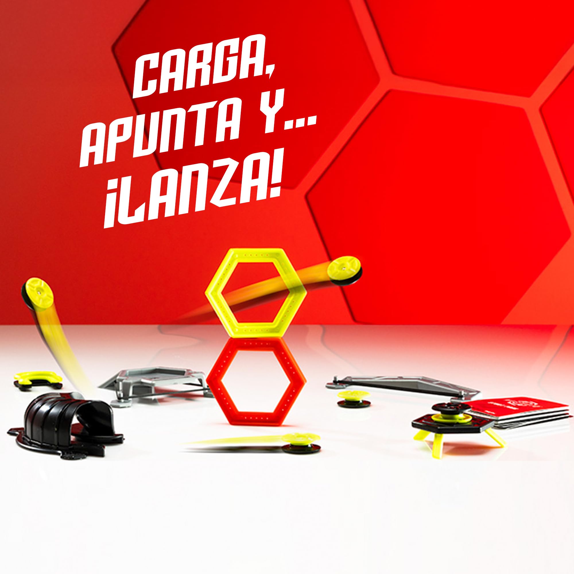 Bizak Magshuto Stunt Park – Set de Acrobacias Extremos con Rampa, Túnel y Aros de Desafío, +8 años, (30695181)