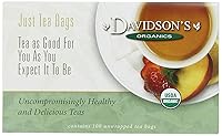 Vista 10 de Davidson's Organics, Genmaicha, 100 bolsas de té sin envolver