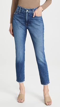 Good American Women's Good Classic Jeans, Blue844, 4