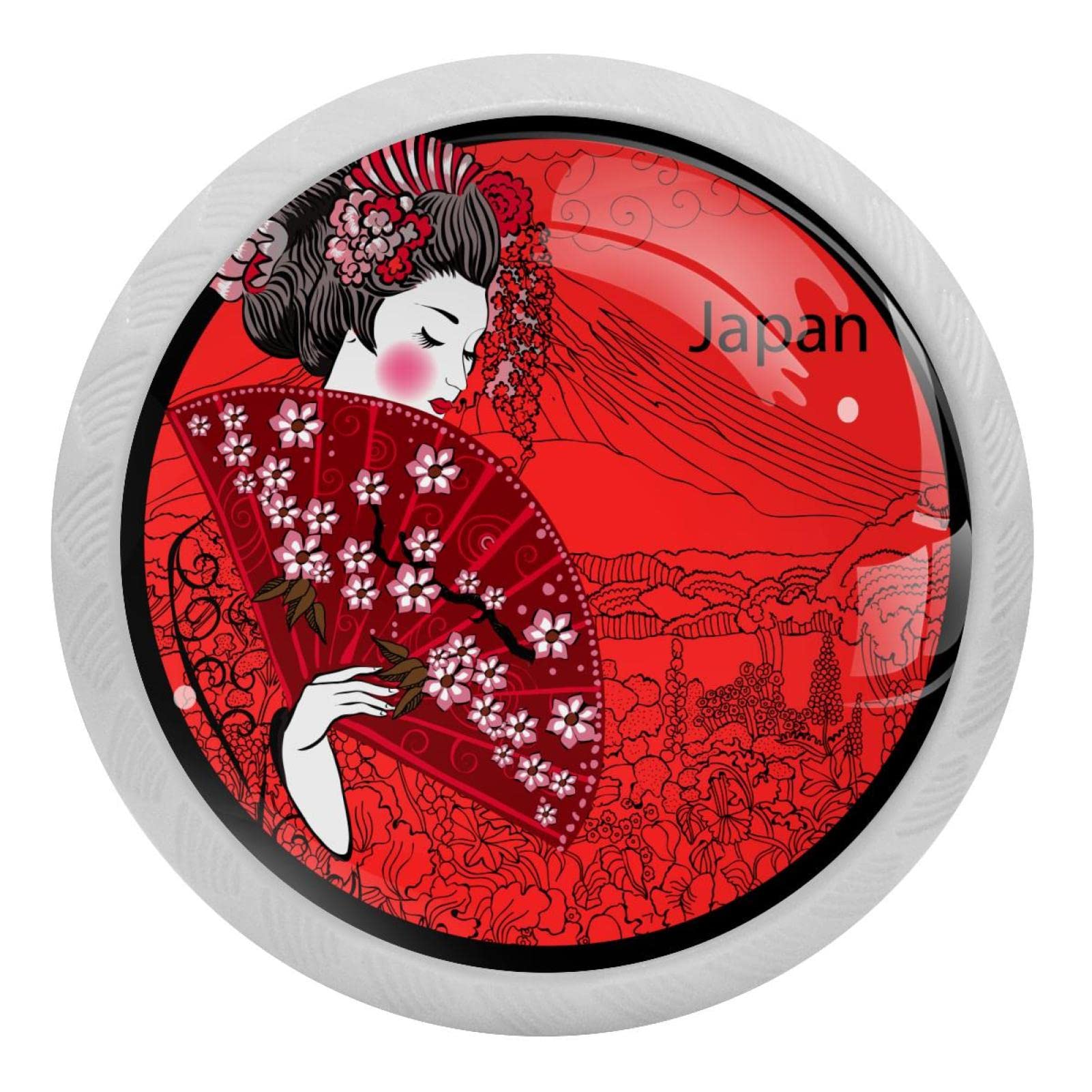 Boutons de tiroir japonais en verre fluorescent pour ne plus chercher vos placards