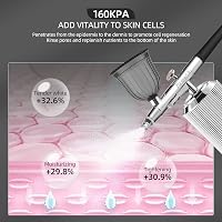 IeBilif Vezeték Nélküli Airbrush Készlet Kompresszorral - Hordozható, Újratölthető Festékszóró Körömdíszítéshez, Modellezéshez és Sütidekorá 7