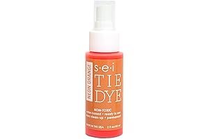S.E.I Neon Orange Tie-Dye Fabric Spray Dye Bottle