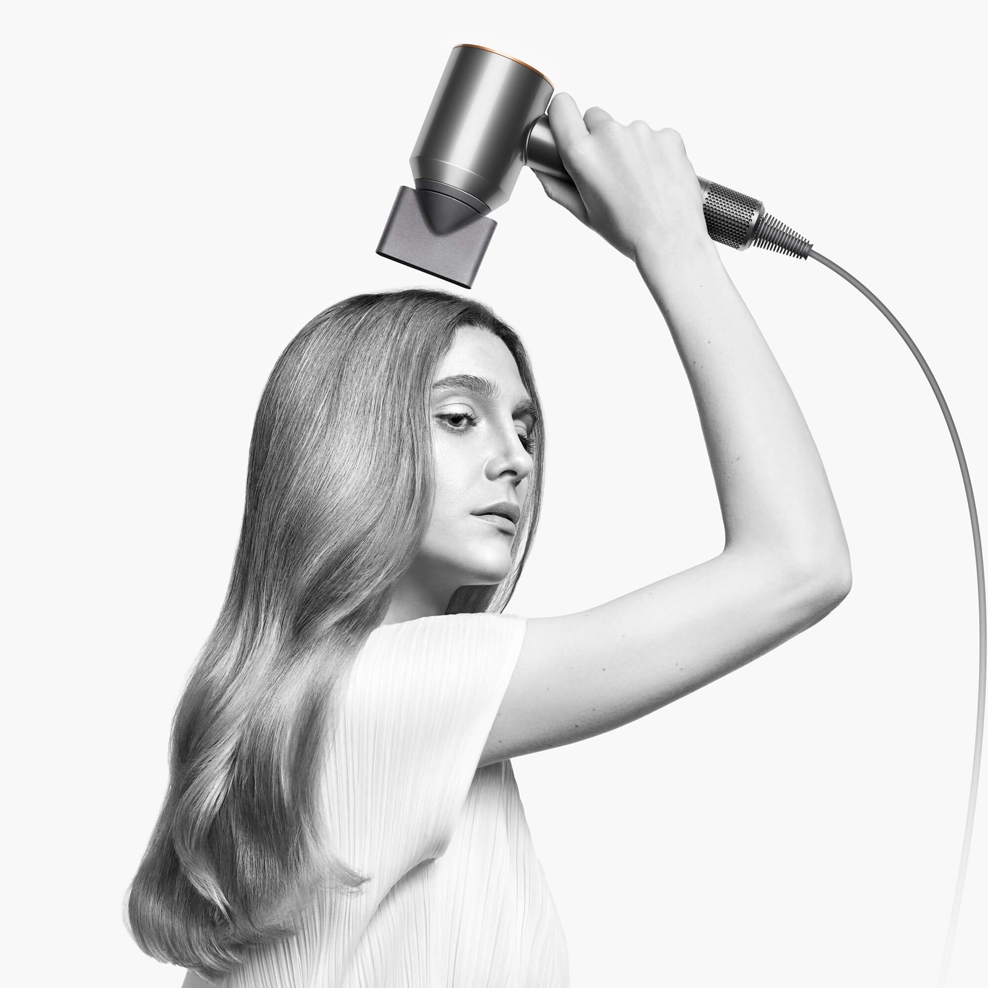 Dyson Supersonic™ secador de pelo – Liso+Ondulado (Azul de Prusia/Cobre intenso)