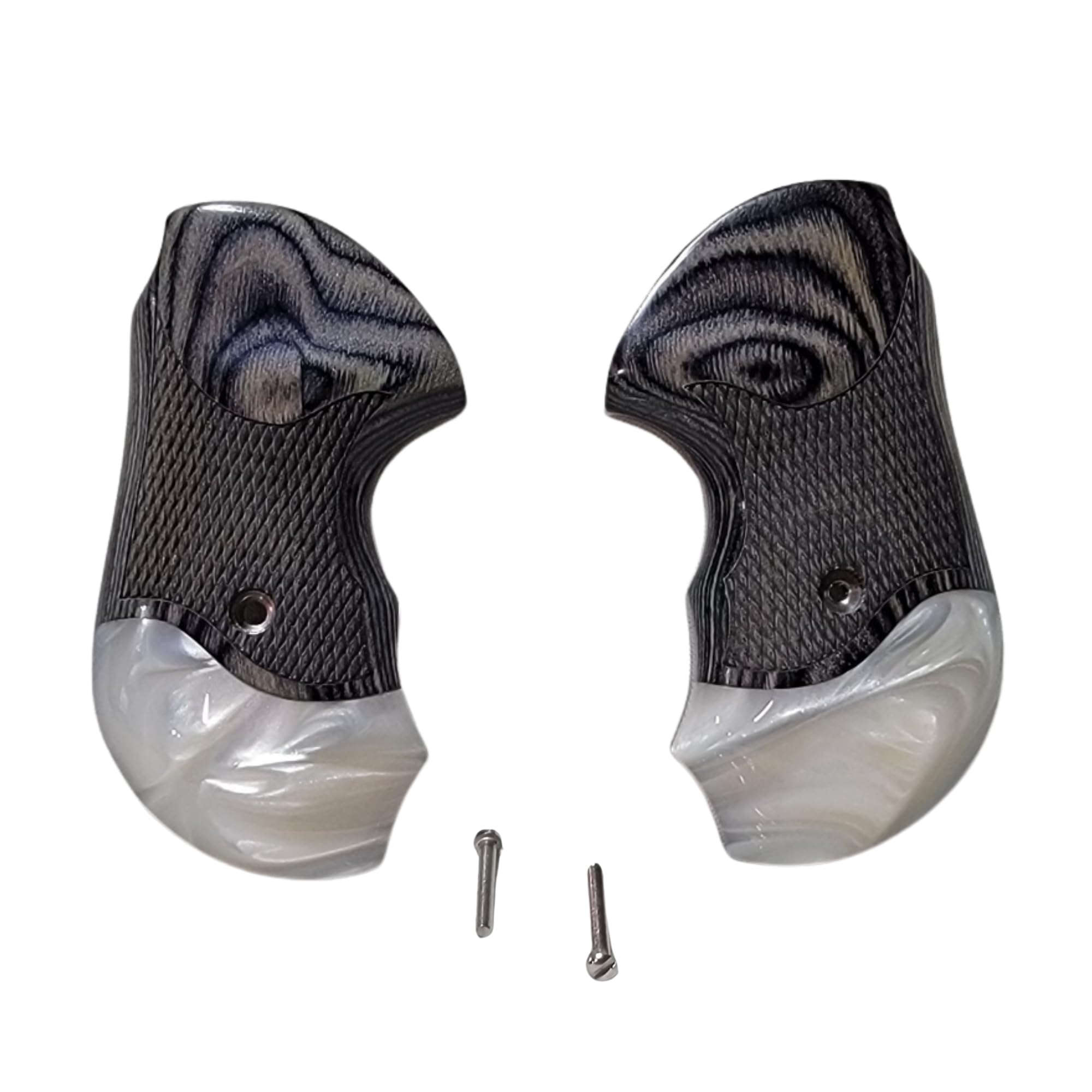 Amazon.com : Rossi 63 Black Rosewood Grips with Accent in White