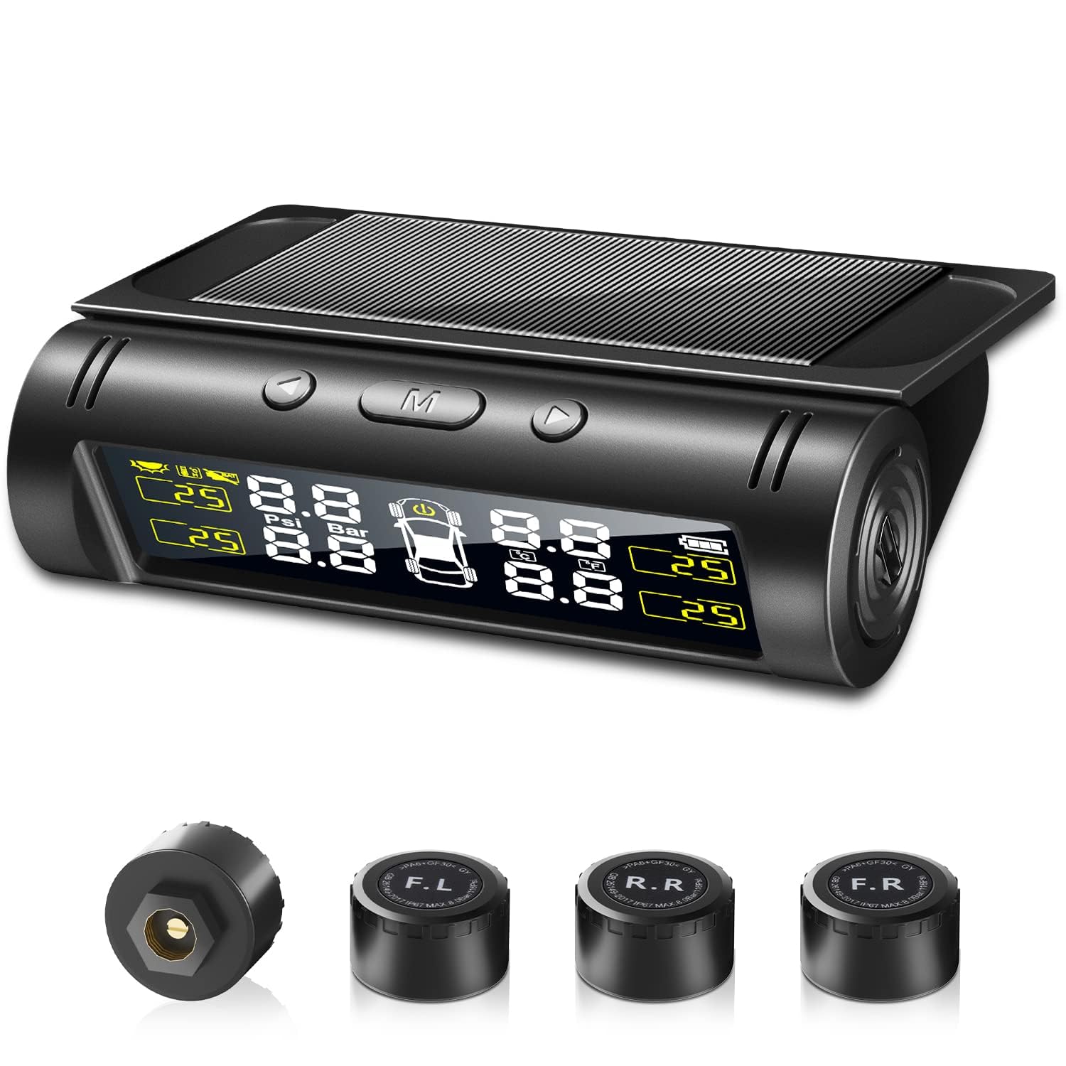 Amazon.co.jp: タイヤ空気圧モニター TPMS 【2026年新型&日本語音声