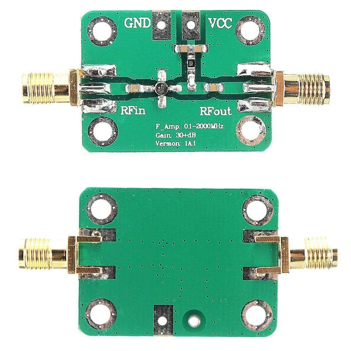 Amazon.co.jp: Hailege 0.1-2000MHz RF広帯域アンプ30dB高ゲイン