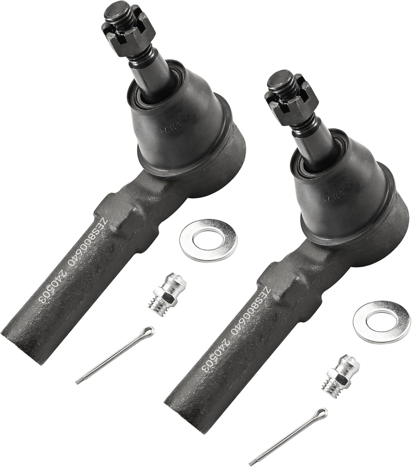 ASTARPRO 2pcs Front Outer Tie Rod Ends ES800640 Compatible with 2010-2017 Cadillac SRX Equinox GMC Terrain