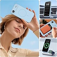 Vista 1118 de Miracase - Funda diseñada para iPhone 13 Pro Max con protector de pantalla, [forro interior de microfibra suave antiarañazos], funda protectora