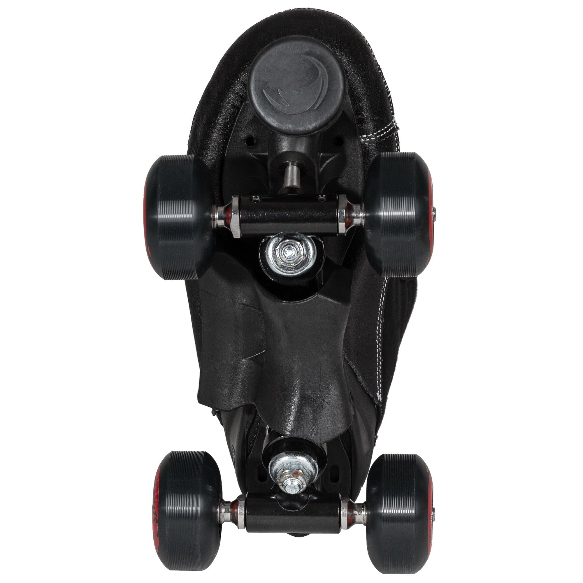 Chaya Rollschuhe Karma Pro Black - Roller Skates für Damen und Herren im Retro-Look für Roller-Disco - Roll-Schuhe in Schwarz