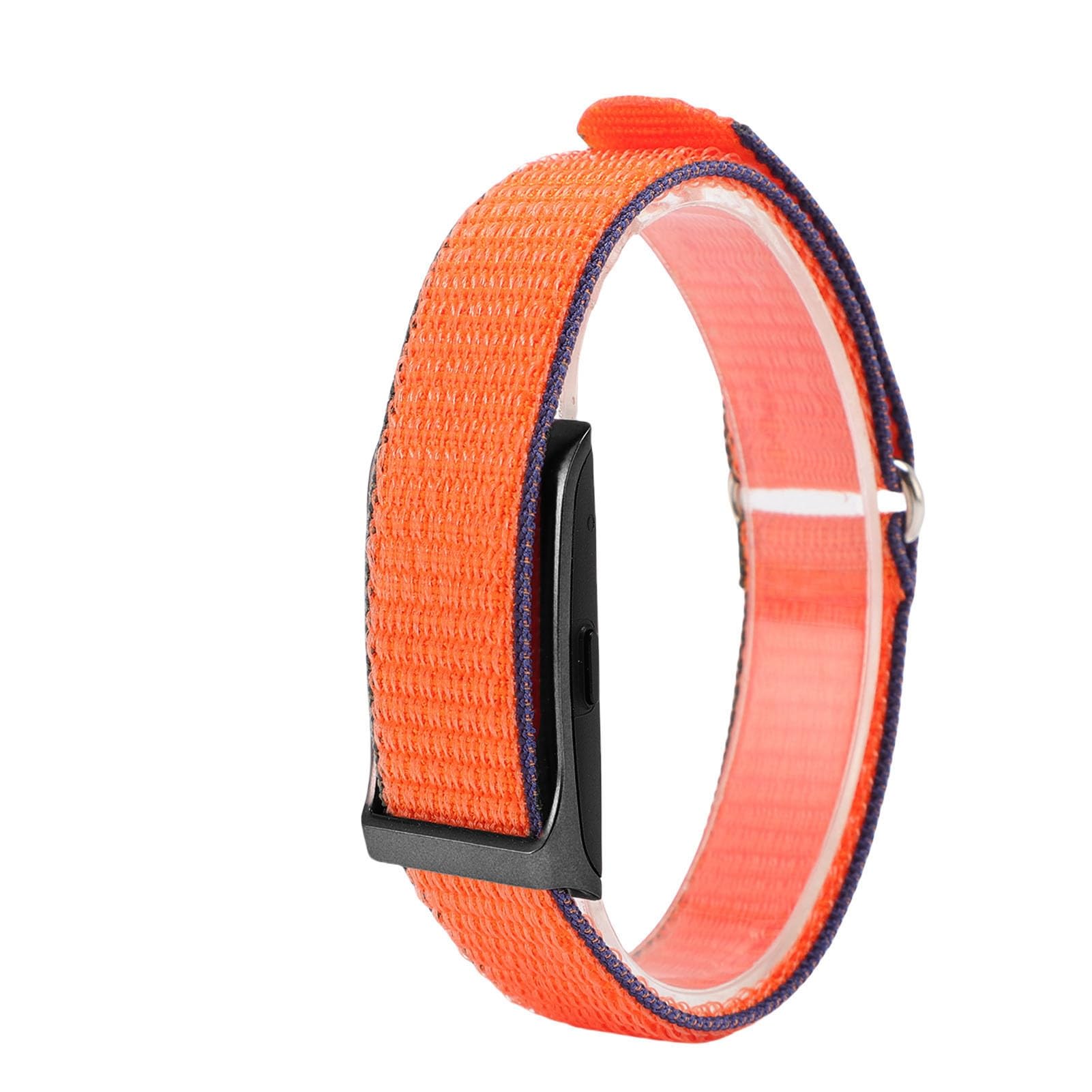Jectse Smart Bracelet, Sleep Tracking 127 Sports Modes Wearable Activity Fitness Tracker Band with Call Reminder Alarm Clock Camera Control, 10m Level (Orange)