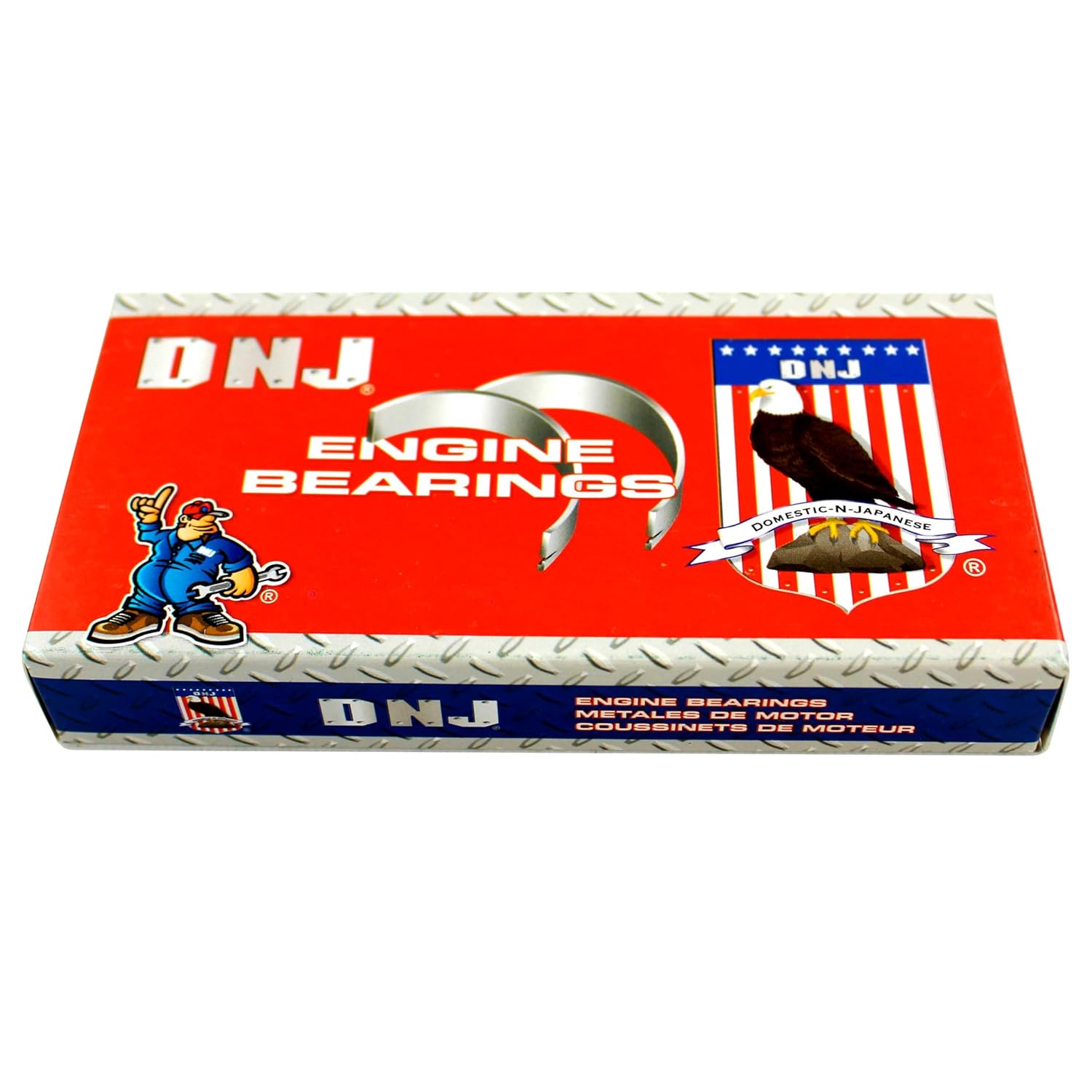 DNJ RB349.10 Oversize Rod Bearings Set for 2016-2019 Buick Cascada 1.6L L4 16V DOHC 1598cc