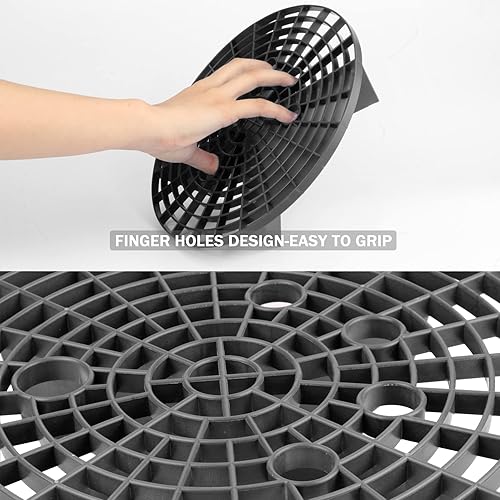 Miniatura 3 de Amiss Paquete de 2 cubos de lavado de autos, herramientas de lavado automotriz y kits de detalles, herramienta de cubo de prevención de arañazos