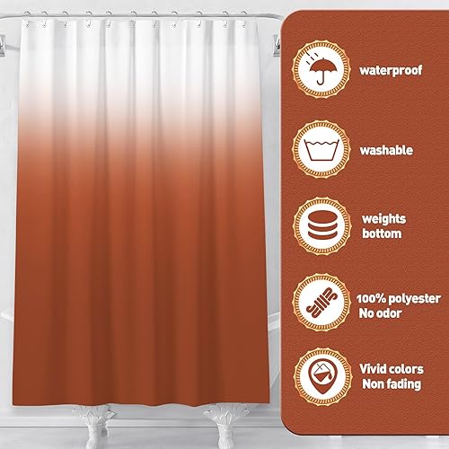 Miniatura 81 de Juegos de baño con cortina de ducha y alfombras