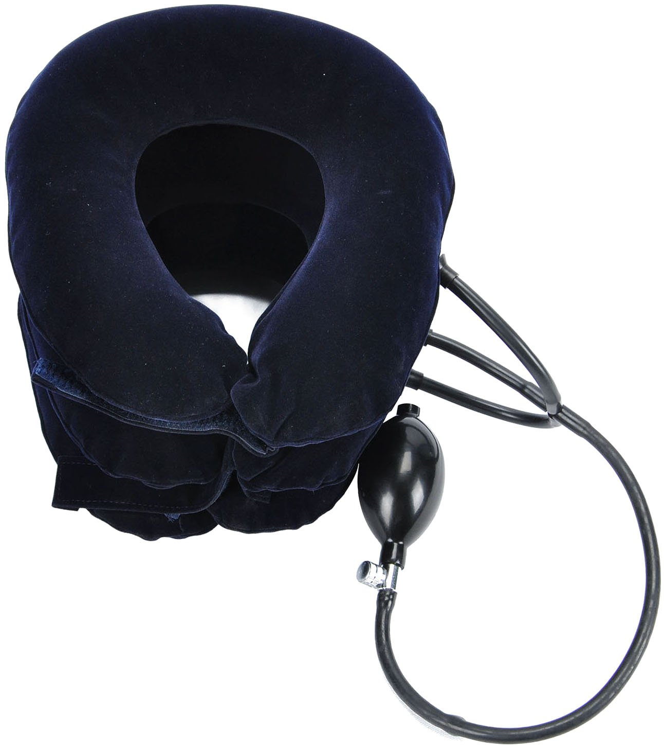 AMC Cervical Neck Traction Device for Head & Shoulder Relief, Blue
