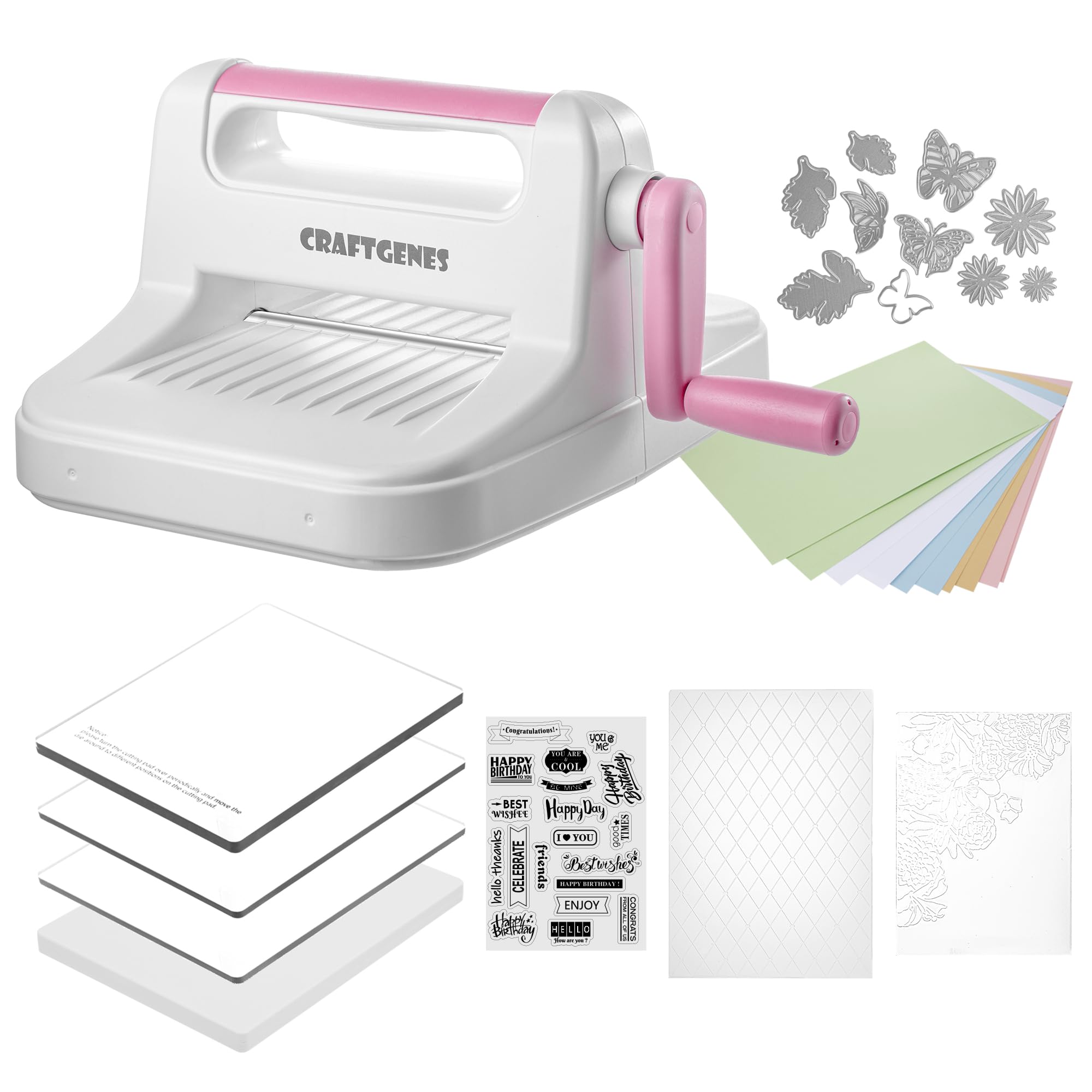 Amazon.co.jp: CraftGenes A5 手動型抜きとエンボス加工機 6