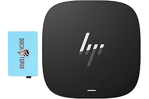 HP Thunderbolt Dock 120W G4 4J0A2AA#ABA with Docztorm Hub