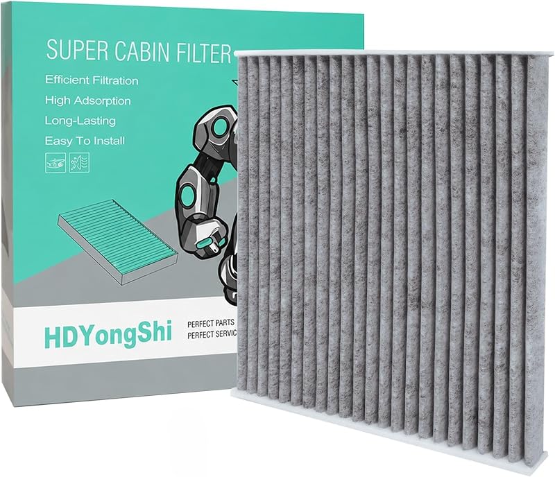 Filtro de cabine com carvão ativado HDYongShi para Honda e Acura – 1 unidade