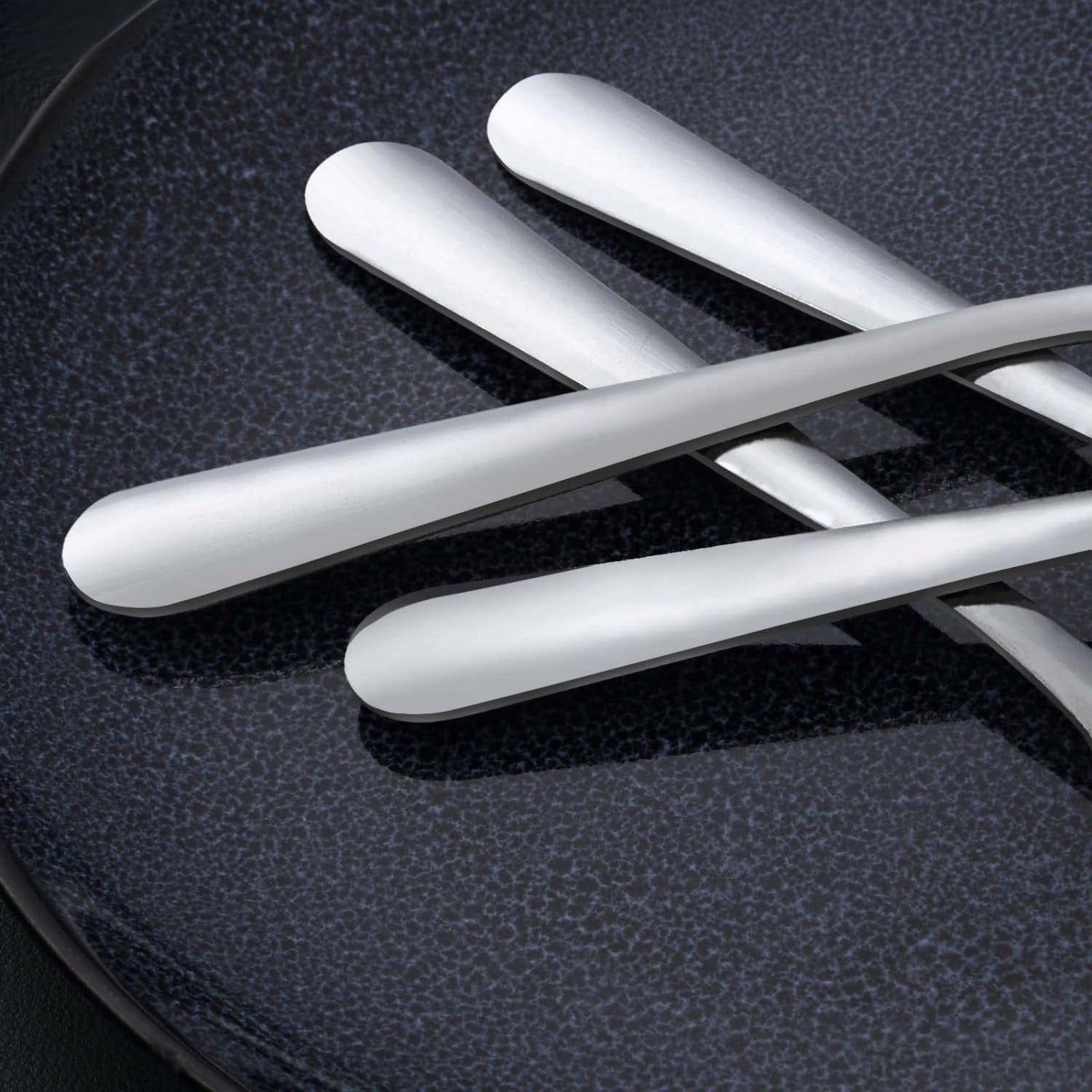 Unokit 24-Piece Stainless Steel Dinner Forks Silverware - 7.1 Inch Silver Dinner Forks Set of 24, Flatware Set for Home, Kitchen or Restaurant, Mirror Polished, Dishwasher Safe — Amazon image 6