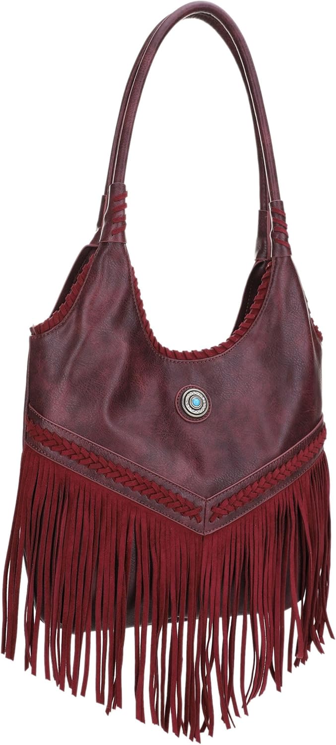 JESSIE & JAMES Fringe EDC Tote Bag For Women