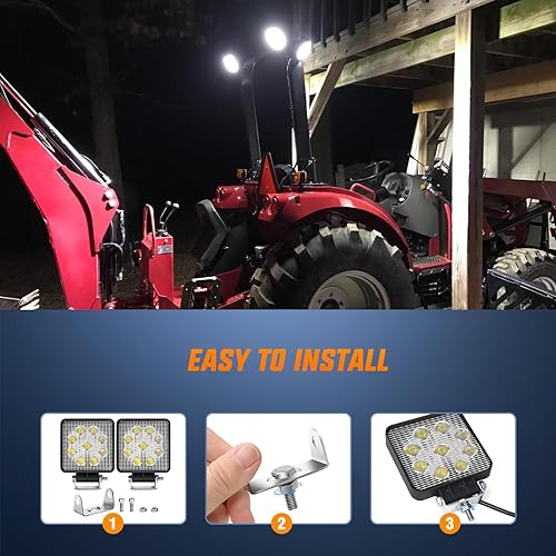 Miniatura 7 de Nilight barra de luces LED, 2 piezas, luces para circular fuera de camino