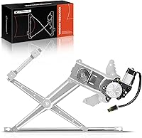 A-Premium Power Window Regulator with Motor for Dodge Ram 1500 1994-2001, Ram 2500/3500 1994-2002 Front Driver Side Replacement