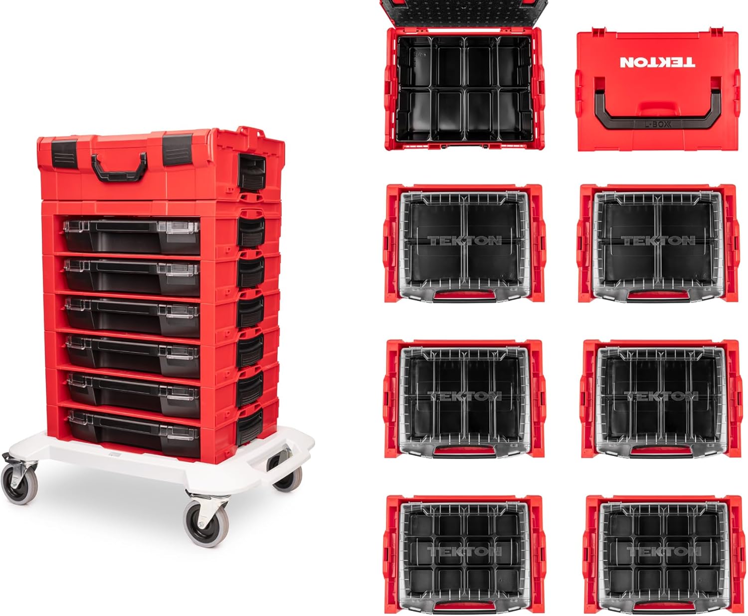 TEKTON Shallow Stacking Tool Box (L-BOXX 1) | OLB11021