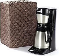 Vista 7 de Covermates Keepsakes - Funda para cafetera, protección contra el polvo, resistente a las manchas, lavable, funda para electrodomésticos, color negro