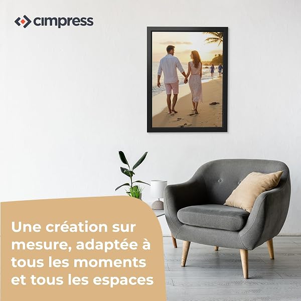 Cimpress Tableau sur Toile Personnalisé avec Photo ou Logo, 30 × 40 cm, Décoration Murale pour la Maison, le Bureau ou le Studio, Wall Art Moderne, Idée Unique pour la Famille et les Amis - 5