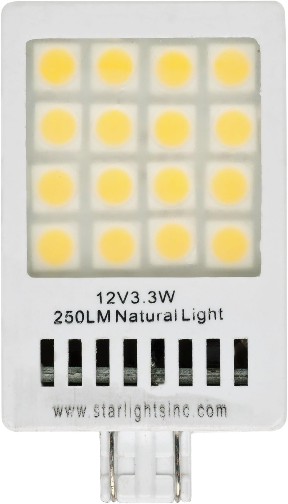 Starlights 921-250 Wedge Based LED Replacement Bulb for Ceiling Fixtures