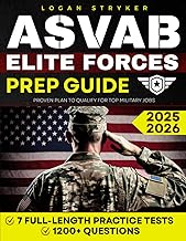 ASVAB Elite Forces Prep Guide: Score High, Study Smart, and Secure a High-Priority MOS With 7 Full-Length Practice Tests, 1200+ Questions, and a Proven Plan to Qualify for Top Military Jobs
