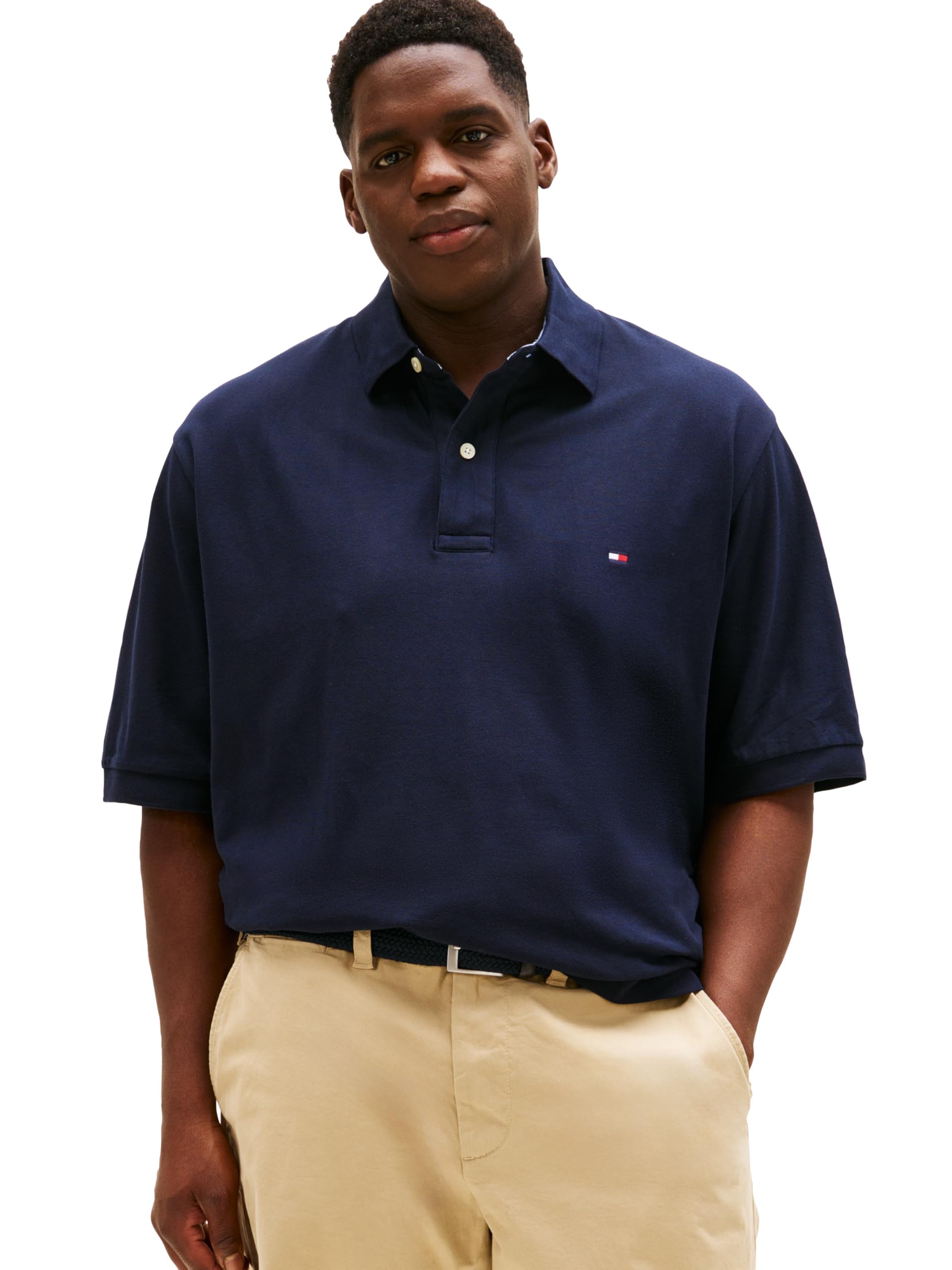 Tommy Hilfiger Men's Big Tall Short Sleeve Cotton Pique Polo Shirt in  Classic Fit - Main Image
