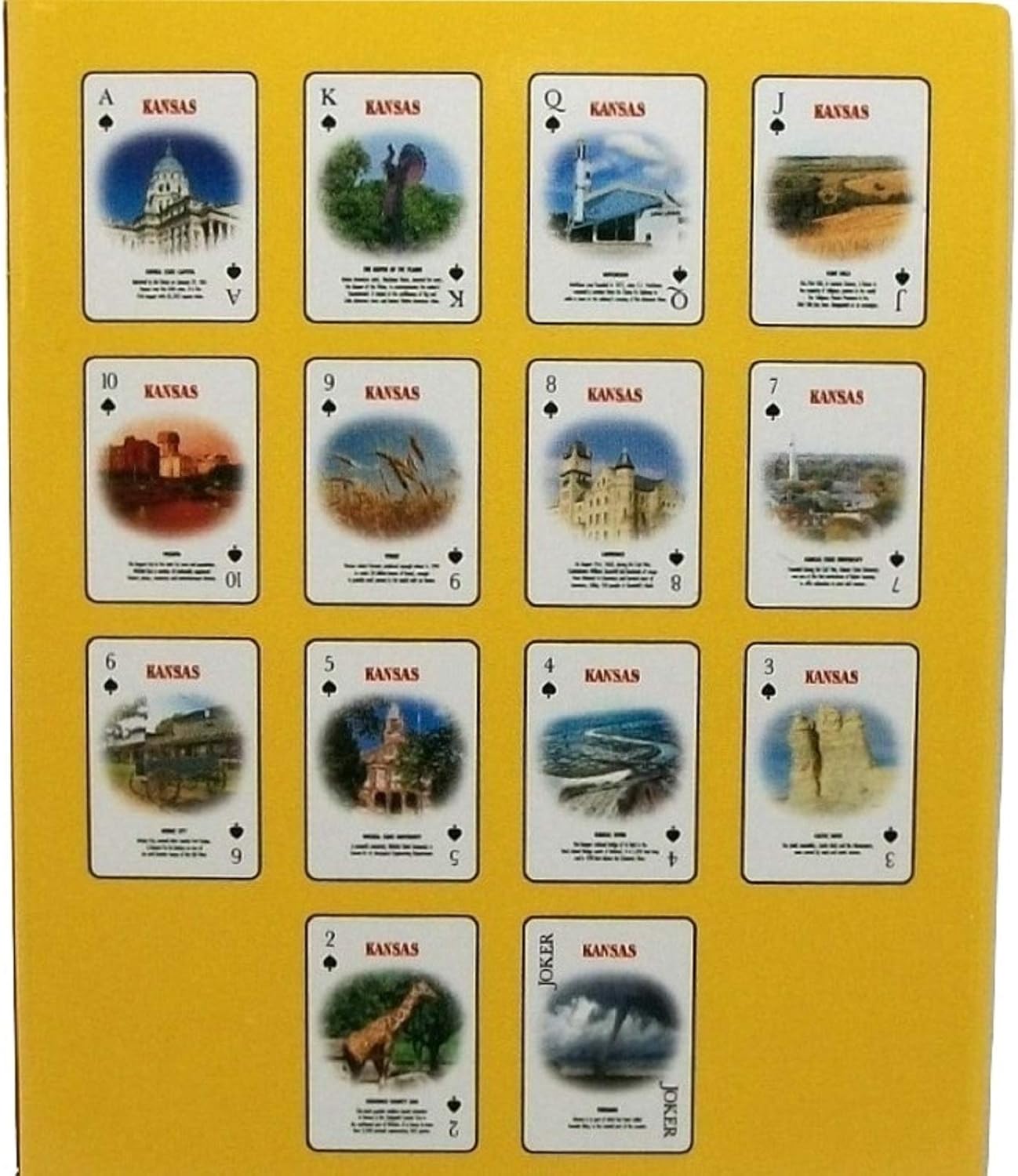Kansas Souvenir Playing Cards