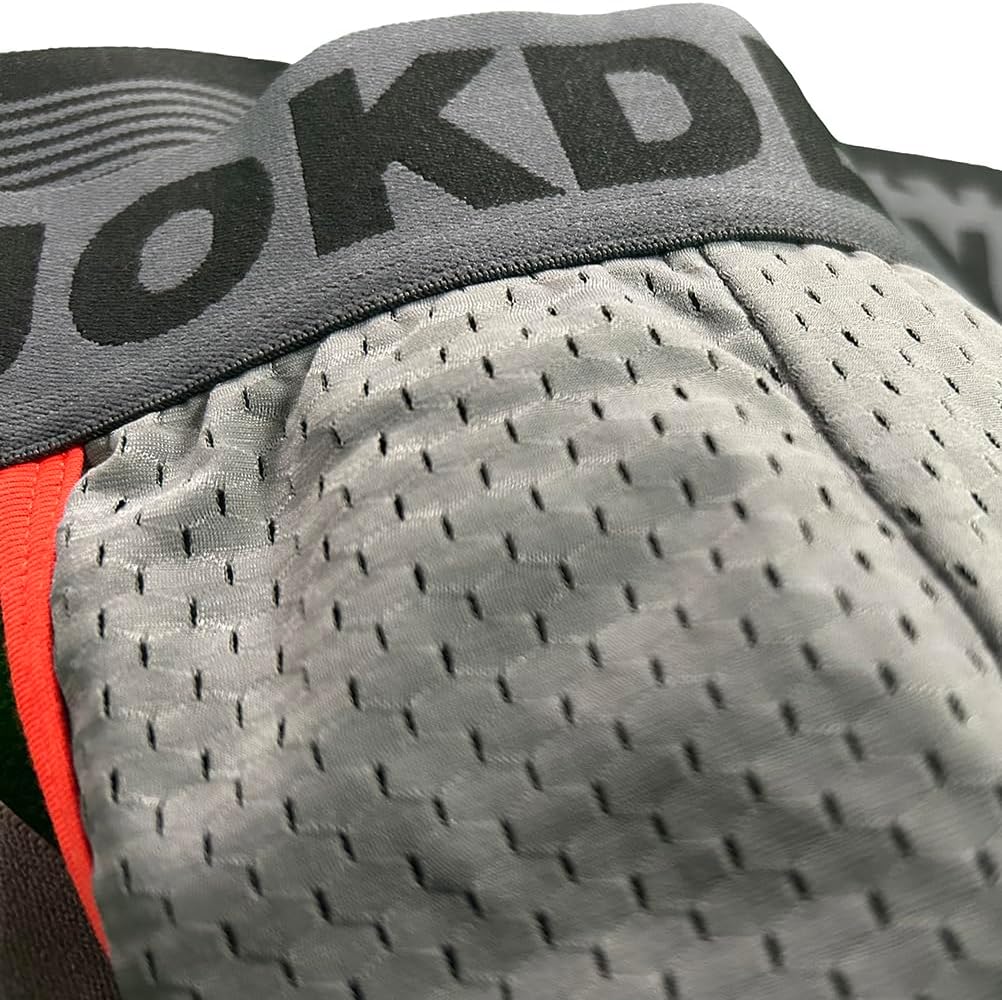 Mens Jockstrap Underwear Athletic Supporters 4-Pack Mesh Breathable Active Thongs For Men - Image 7