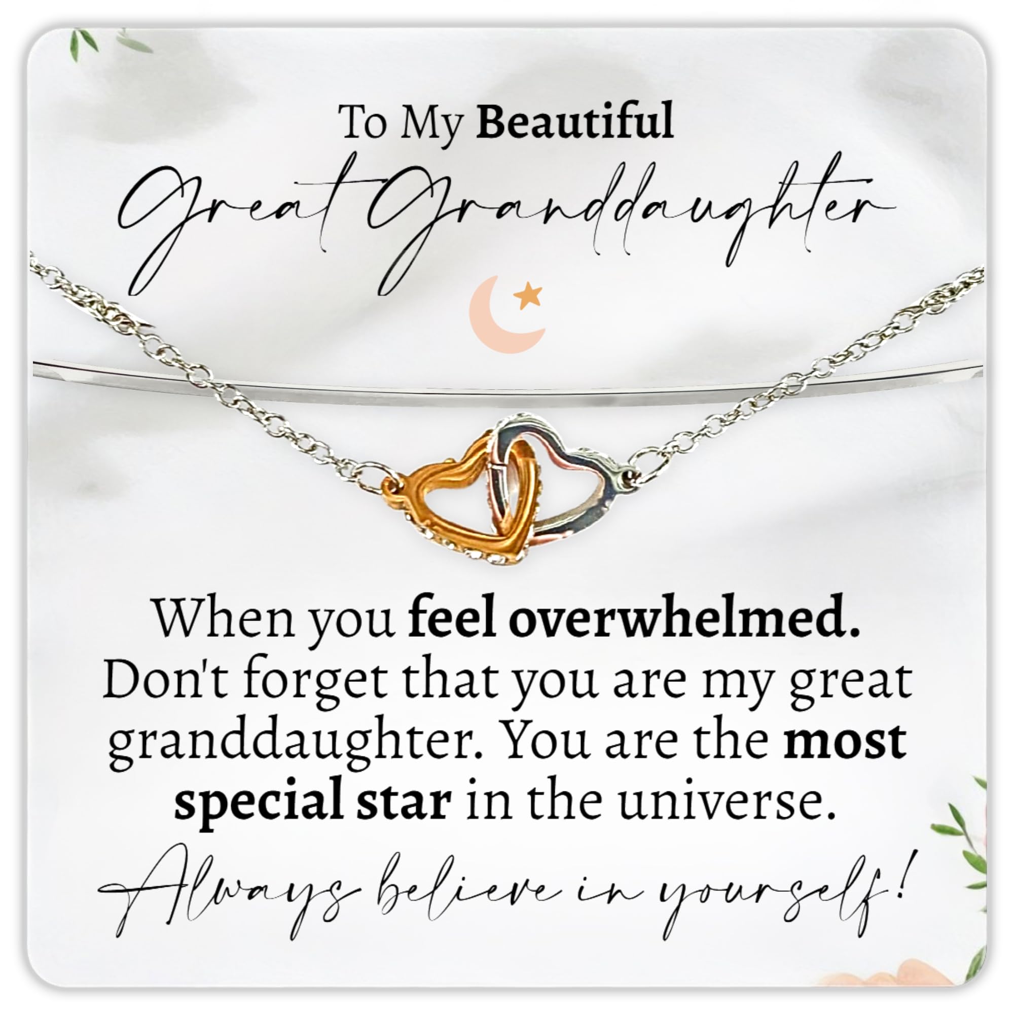 Love You to The Moon and Back, gioiello in argento Sterling 925, regalo sentimentale per nipote, regalo di compleanno per ragazze adolescenti, regalo significativo per figlia