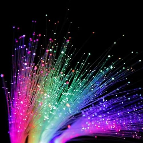 Miniatura 8 de Paquete de 60 varitas LED de fibra óptica, varitas brillantes, varitas de luz LED con 3 modelos intermitentes, varillas brillantes para Halloween,