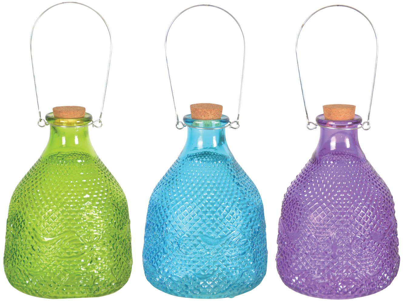 Esschert Design EG22 Hobnail Wasp Trap, Glass, 15 x H 21.5 cm (Random Colour, Pack of 1)