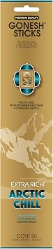 Gonesh GOXRAR Extra Rich Collection Arctic Chill Incense Sticks